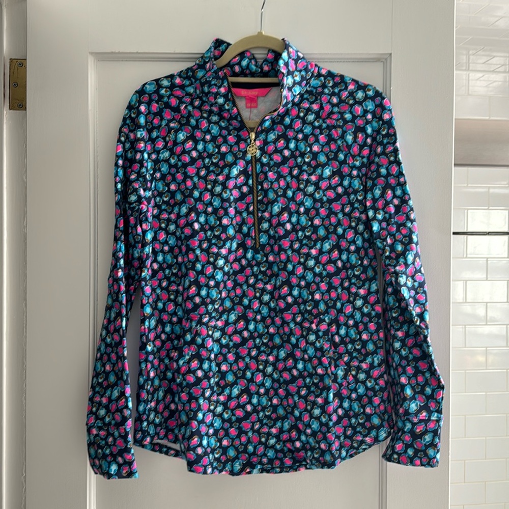 Lilly Pulitzer zip up pull over
